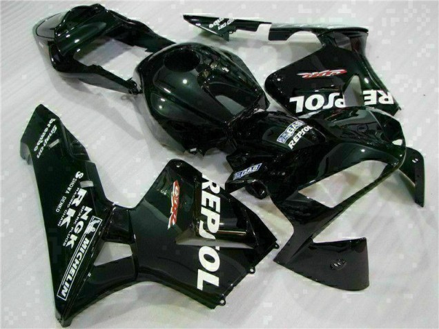 Preto Plástico CBR 600RR 2003-2004 Preto Plástico CBR 600RR 2003-2004