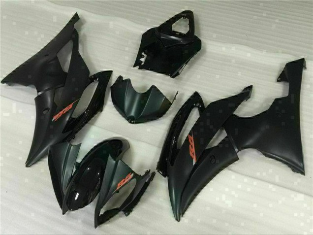 Preto Plástico R6 2008-2016 Preto Plástico R6 2008-2016