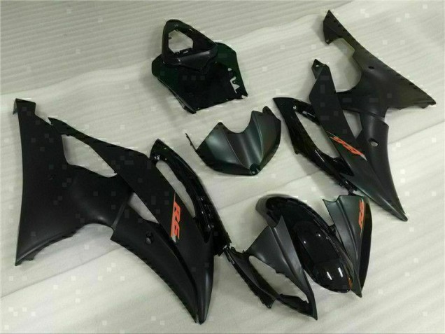 Preto Plástico R6 2008-2016 Preto Plástico R6 2008-2016