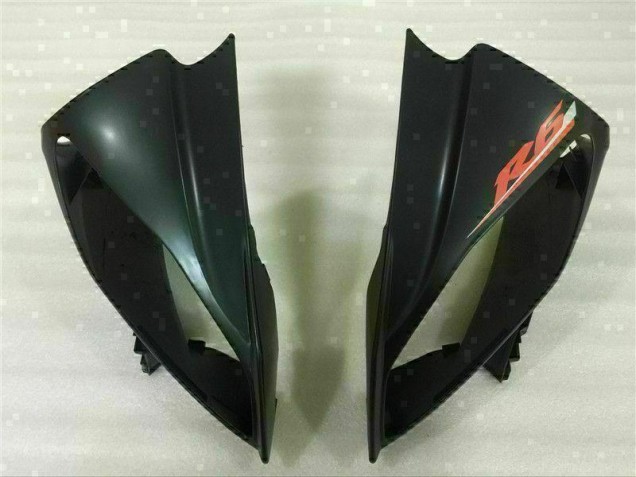 Preto Plástico R6 2008-2016 Preto Plástico R6 2008-2016