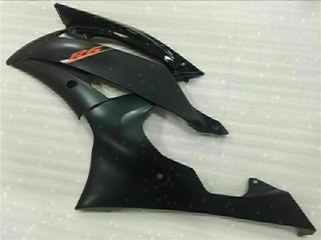 Preto Plástico R6 2008-2016 Preto Plástico R6 2008-2016