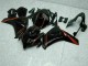 Preto Plásticos CBR 1000RR 2008-2011 Preto Plásticos CBR 1000RR 2008-2011
