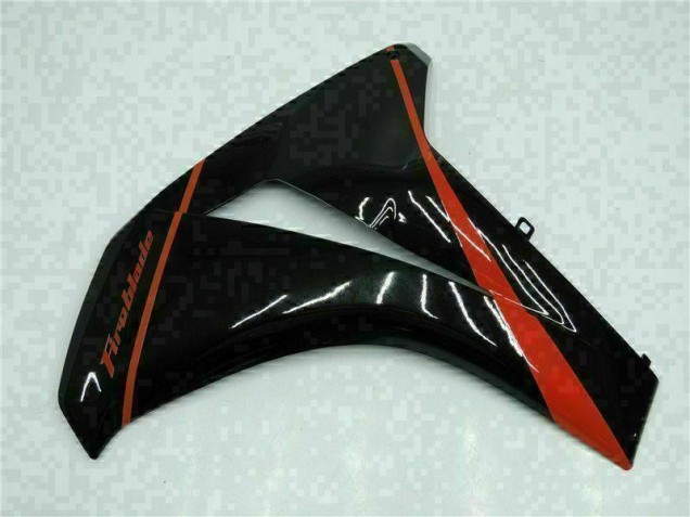 Preto Plásticos CBR 1000RR 2008-2011 Preto Plásticos CBR 1000RR 2008-2011