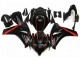 Preto Plásticos CBR 1000RR 2008-2011 Preto Plásticos CBR 1000RR 2008-2011