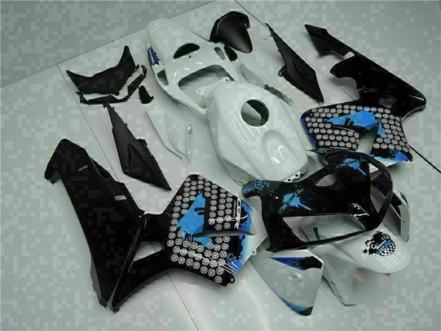 Preto Plásticos CBR 600RR 2005-2006 Preto Plásticos CBR 600RR 2005-2006