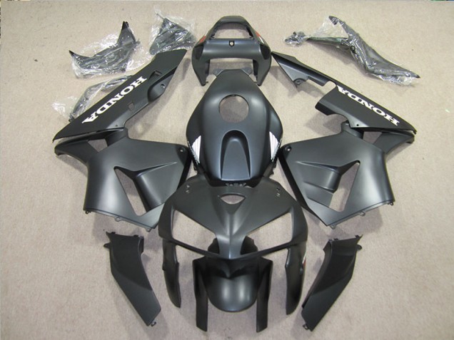 Preto Plásticos CBR 600RR 2005-2006 Preto Plásticos CBR 600RR 2005-2006