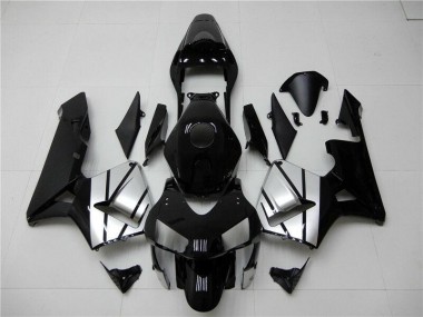 Preto Prata Carenagem CBR 600RR 2003-2004