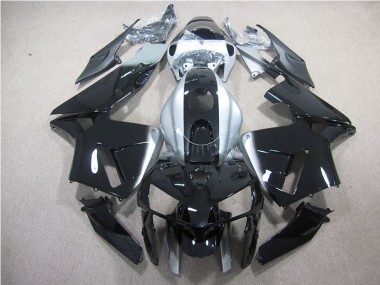 Preto Prata Carenagem CBR 600RR 2007-2008
