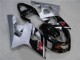 Preto Prata Carenagem GSXR 600 / 750 K4 2004-2005 Preto Prata Carenagem GSXR 600 / 750 K4 2004-2005