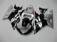 Preto Prata Carenagem & Plástico GSXR 600 / 750 K1 K2 K3 2001-2003 Preto Prata Carenagem & Plástico GSXR 600 / 750 K1 K2 K3 2001-2003