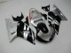 Preto Prata Carenagem & Plástico GSXR 600 / 750 K1 K2 K3 2001-2003 Preto Prata Carenagem & Plástico GSXR 600 / 750 K1 K2 K3 2001-2003