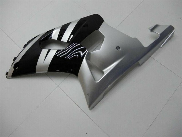 Preto Prata Carenagem & Plástico GSXR 600 / 750 K1 K2 K3 2001-2003 Preto Prata Carenagem & Plástico GSXR 600 / 750 K1 K2 K3 2001-2003