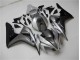 Preto Prata Cinzento Carenagem CBR 1000RR 2006-2007 Preto Prata Cinzento Carenagem CBR 1000RR 2006-2007