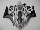 Preto Prata Cinzento Carenagem CBR 1000RR 2006-2007 Preto Prata Cinzento Carenagem CBR 1000RR 2006-2007