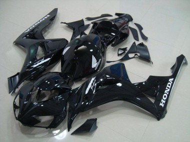 Preto Prata Decalques Carenagem CBR 1000RR 2006-2007