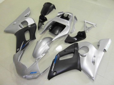 Preto Prata Injeção Kits Carenagem R6 1998-2002