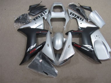 Preto Prata Kit Completo Carenagem R1 2002-2003