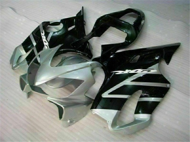 Preto Prata Kits Carenagem CBR 600 F4i 2001-2003 Preto Prata Kits Carenagem CBR 600 F4i 2001-2003