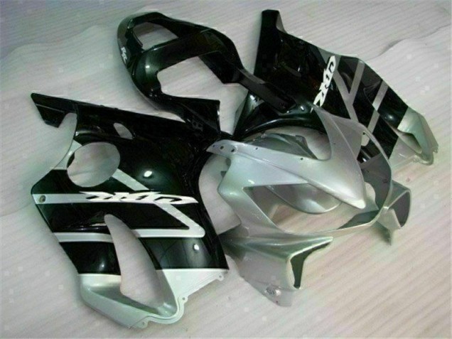 Preto Prata Kits Carenagem CBR 600 F4i 2001-2003 Preto Prata Kits Carenagem CBR 600 F4i 2001-2003