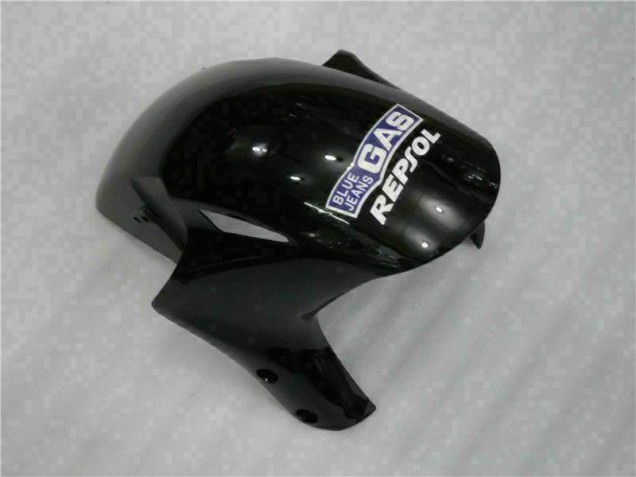 Preto Prata Repsol Abs Plásticos CBR 1000RR 2004-2005 Preto Prata Repsol Abs Plásticos CBR 1000RR 2004-2005
