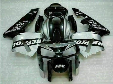 Preto Prata Repsol Carenagem CBR 600RR 2005-2006