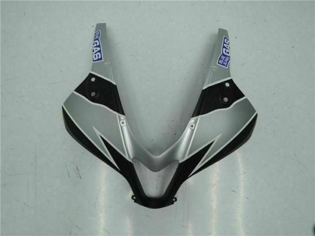 Preto Prata Repsol Carenagem CBR 600RR 2009-2012 Preto Prata Repsol Carenagem CBR 600RR 2009-2012