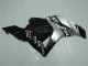 Preto Prata Repsol Carenagem CBR 600RR 2009-2012 Preto Prata Repsol Carenagem CBR 600RR 2009-2012