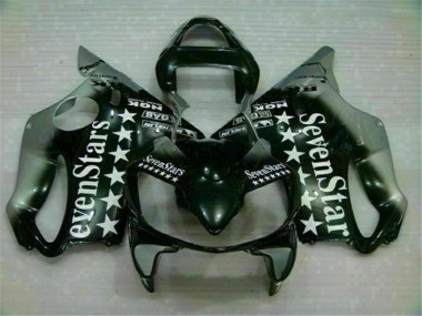 Preto Prata SevenStarss Carenagem CBR 600 F4i 2001-2003