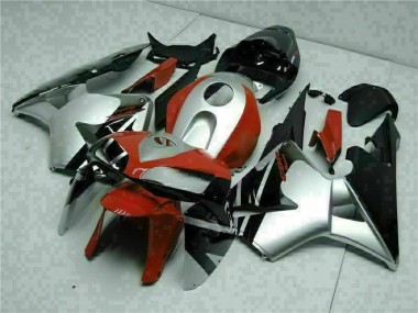 Preto Prata Vermelho Carenagem CBR 600RR 2005-2006