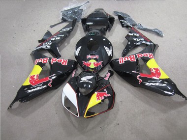 Preto Red Bull Carenagem CBR 1000RR 2006-2007