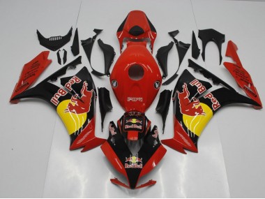Preto Red Bull Carenagem CBR 1000RR 2012-2016