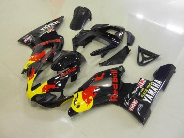 Preto Red Bull Carenagem R1 2000-2001