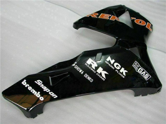Preto Repsol Abs Kits Completos Carenagem CBR 600RR 2005-2006 Preto Repsol Abs Kits Completos Carenagem CBR 600RR 2005-2006