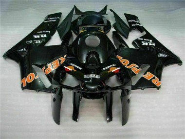 Preto Repsol Abs Kits Completos Carenagem CBR 600RR 2005-2006