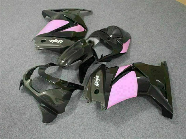 Preto Rosa Ninja Carenagem EX250 2008-2012 Preto Rosa Ninja Carenagem EX250 2008-2012