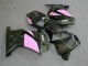 Preto Rosa Ninja Carenagem EX250 2008-2012 Preto Rosa Ninja Carenagem EX250 2008-2012