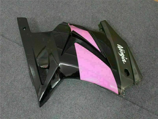 Preto Rosa Ninja Carenagem EX250 2008-2012 Preto Rosa Ninja Carenagem EX250 2008-2012
