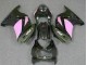 Preto Rosa Ninja Carenagem EX250 2008-2012 Preto Rosa Ninja Carenagem EX250 2008-2012