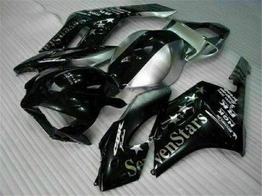 Preto SevenStars Carenagem CBR 1000RR 2004-2005