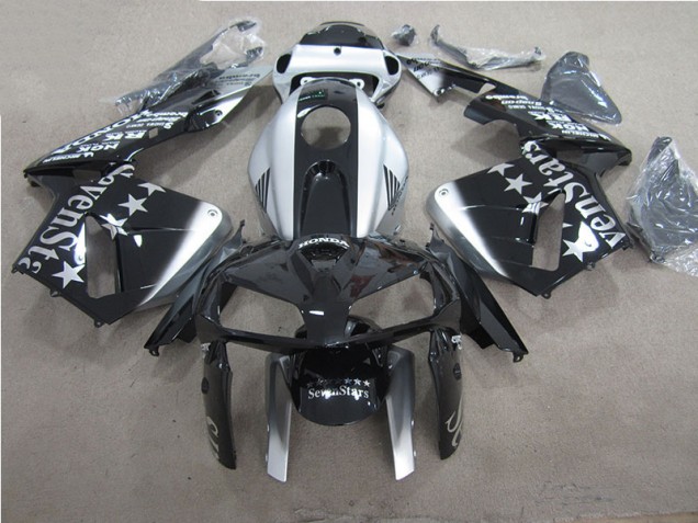 Preto SevenStars Carenagem CBR 600RR 2005-2006