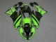 Preto Verde 3M Touch4 Carenagem ZX6R 2009-2012 Preto Verde 3M Touch4 Carenagem ZX6R 2009-2012