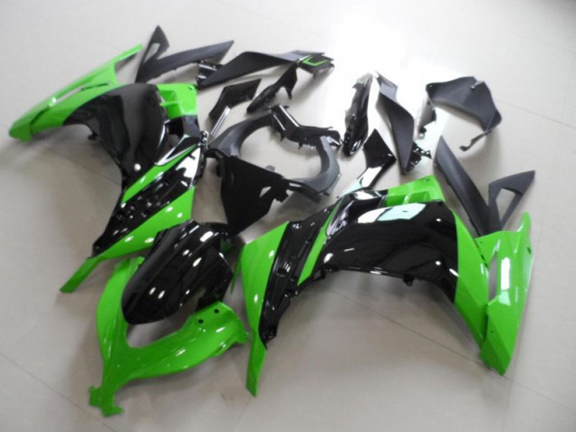 Preto Verde Carenagem & Plástico ZX 300R 2013-2016 Preto Verde Carenagem & Plástico ZX 300R 2013-2016