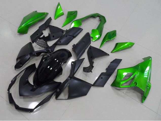 Preto Verde Carenagem Z1000 2007-2009