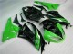Preto Verde Carenagem ZX6R 2009-2012
