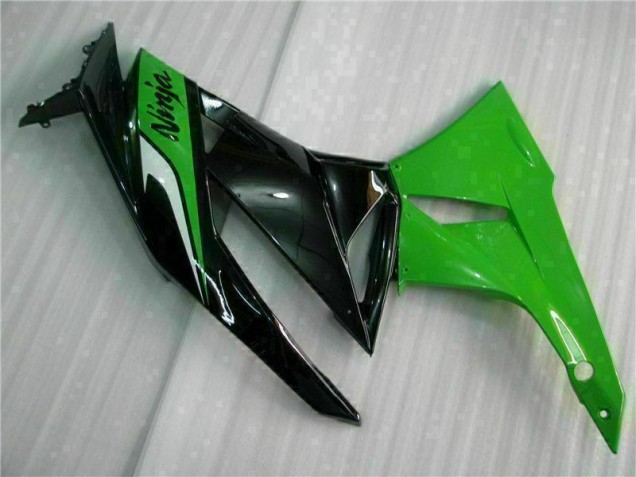 Preto Verde Carenagem ZX6R 2009-2012