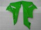 Preto Verde Carenagem ZX6R 2009-2012
