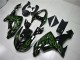 Preto Verde Chama Carenagem ZX10R 2006-2007 Preto Verde Chama Carenagem ZX10R 2006-2007