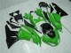 Preto Verde Injeção Kit Carenagem ZX6R 2009-2012