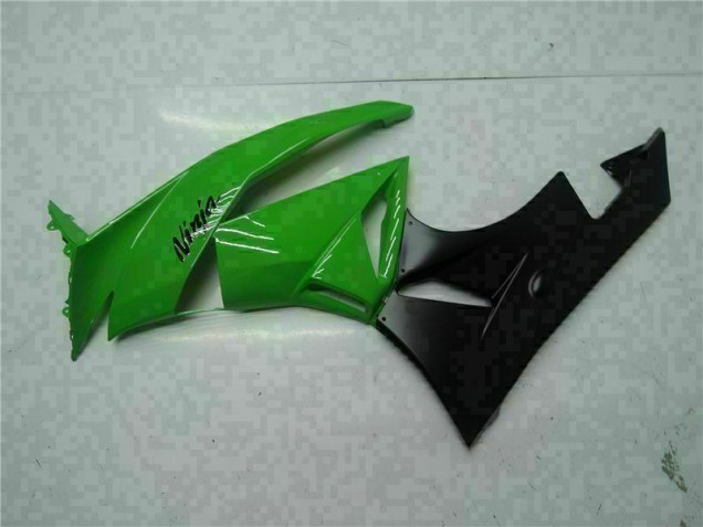 Preto Verde Injeção Kit Carenagem ZX6R 2009-2012