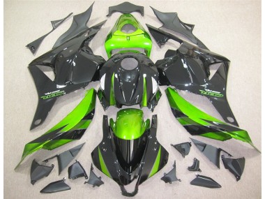 Preto Verde Kit Carenagem CBR 600RR 2009-2012